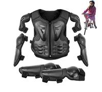 Mimoqk Protector de Moto para Equipo de Moto | Protector de Cuerpo de Niño - Traje de Brazo de para Equipo de Ciclismo Fuera de Carretera Protección del Pecho