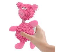 Mimoqk Puppy Teething Toys, Bite-Resistant Chew Game, Cute Plush Squeaky Toy with Sound, Dog Chew Toy for Boredom Indoor Outdoor, Pet Play Accessories, Yard Park Birthday for Christmas