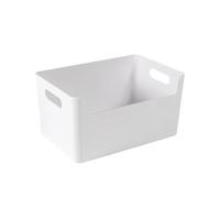 Mimoqk Refrigerator Organizer Box, Storage Container Bin, Fridge Door Storage Basket, Space Saving Kitchen Organizer, Clear Fresh Food Holder for Vegetables Fruits Noodles Eggs Meat Use 13.5x11.8x9cm