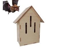 Mimoqk Refugio para Murciélagos,Albergue de Madera para Exterior - Hábitat para Murciélagos de Jardín,para Jardineros Amantes de la Naturaleza Granjas Patio Césped y Granja de