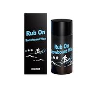 Mimoqk Rub-On Snowboard Wax, Friction Reduction Tool, Ski Wax Stick 30g, Portable Waxs for Snowboard Skiing, Winter Sports Gear, Easy Apply Ski Waxes for Park Cross-Country Indoor Outdoor