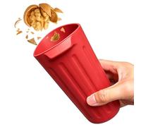 Mimoqk Small Car Trash Can, Silicone Non Slip Bin, Anti Shake Garbage Holder, Compact Cup Holder Design Keeps Vehicle Interior Clean for Truck Suv Sedan Automotive Center Console Travel Road Trip Use