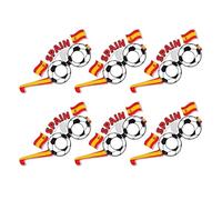 Mimoqk Soccer Glasses, Fan Cheer Shades, Soccer Party Glasses, Game Day Eyewear, 6 Pieces Novelty Cheering Accessories, Sports Themed, Fun Sports Costume Props for Kids Adults