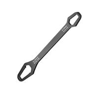 Mimoqk Socket Wrench Tool, Double-Ended Spanner, Self Tightening Wrench, Alloy Steel, Multi-Purpose Design, Socket Wrenchs for Automotive, Home, Motorcycle, Industry, Bicycle, Mechanics