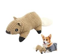 Mimoqk Squirrel Dog Squeaky Toy, Puppy Teething Toys, Stuffed Animal Dog Toy, Interactive Dog Toys, Soft Plush Dog Toy, Juguetes de Perro para Perros pequeños, Juguetes Divertidos para Puppies