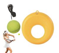 Mimoqk Tennis Training Trainer, Solo Practice Equipment Tool, Portable Rebound Skill Aid System for Backyard Garden Park Indoor Outdoor Exercise Sports Adults Kids Beginner Skill Development Set