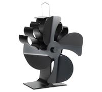 Mimoqk Ventilador Térmico | Ventilador no eléctrico para estufa,Ventiladores de estufa de leña termoeléctricos para estufas de leña, pellets, ahorro de energía y transferencia de calor eficiente