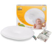 MIMOS® Cojín para bebés | Ayuda a prevenir y Tratar la plagiocefalia | Producto Transpirable y Esponjoso | Incluye una Funda Extraible de poliéster 100% (M, Fox)