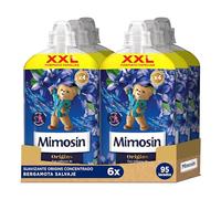 Mimosín Origins Suavizante Concentrado Bergamota Salvaje, 6 x 95 lavados