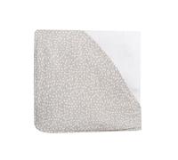 MIMUSELINA Capa de Baño Bebe Recien Nacido - Doble Capa de Muselina 100% Algodon y Absorbente - Seca Muy Bien - Toalla Bebe con Capucha Extra Grande (1x1m) - con Goma al Cuello y Capucha (Essence)
