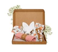 MIMUSELINA Pack Regalo Recien Nacido Niña o Niño | Cestas Bebe para Hospital o Baby Shower | Canastilla Bebe Recien Nacido Disponible en Diferentes Tamaños | Provenza, Small