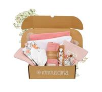 MIMUSELINA Pack Regalo Recien Nacido Niña o Niño | Cestas Bebe para Hospital o Baby Shower | Canastilla Bebe Recien Nacido Disponible en Diferentes Tamaños | Provenza, Large