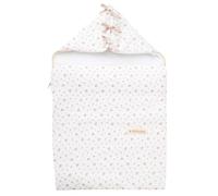MIMUSELINA Saco de Dormir Bebe Four Seasons | Saco Dormir Bebe Invierno y Verano | Saco Convertible con Relleno Removible | 100% Algodon | para Bebes 0-24 Meses | Fabricado en España | Blossom