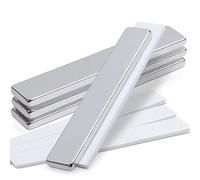 MIN CI 60x10x3mm Imán de Neodimio Potente, 4 piezas imanes rectangulares decorativos imanes para nevera pizarra blanca oficinas