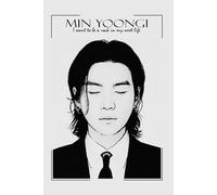 Min Yoongi Notebook / Diary /Journal/Planner K-pop FanArt: 6x9 Inch, 100 Pages, Cream paper, Dotted lines.