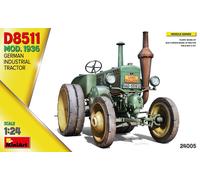 (MIN24005) - Miniart 1:24 - German D8511 Industrial Tractor Mod 1936