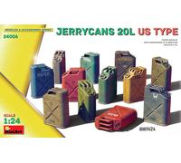 (MIN24006) - Miniart 1:24 - Jerrycans 20L US Type