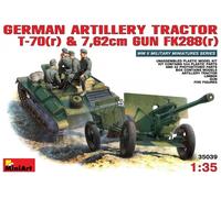 MiniArt 35039 - Tanque de artillería alemán -70 76.2 mm FK 288 con tripulación