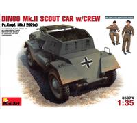 MINI ART 35074 1/35 Dingo Mk II (Pz.kpfw.mk 1 202 (Y) W/ Crew