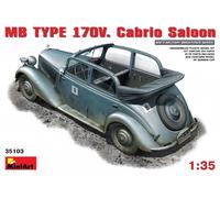 (MIN35103) - Miniart 1:35 - MB Type 170V German Cabrio Saloon