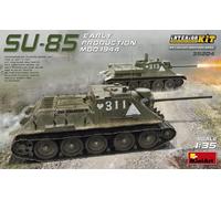 Miniart 35204 - 1/35 WWII Soviético Su-85 Early Modelo 1944 Con Interior - Nueva