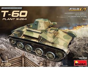 (MIN35219) - Miniart 1:35 - T-60 (Plant No. 264) Stalingrad w/ Interior