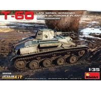 Maqueta Tanque T-60 Finales De Serie, Screened ( Gorky Motor Plant) Interior M