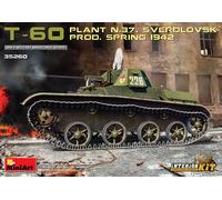 (MIN35260) - Miniart 1:35 - T-60 (Plant 37 Sverdlovsk) Prod 1942 Int Kit