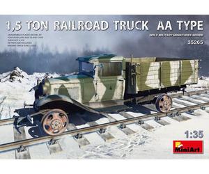 (MIN35265) - Miniart 1:35 - ,5 Ton Railroad Truck AA Type