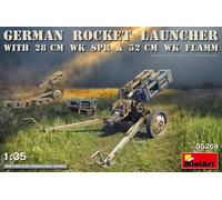 (MIN35269) - Miniart 1:35 - German Rocket Launcher 28cm WK Spr & 32cm WK