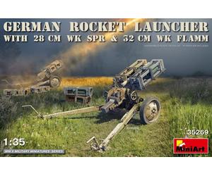 (MIN35269) - Miniart 1:35 - German Rocket Launcher 28cm WK Spr & 32cm WK