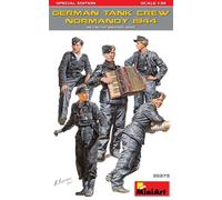 German Tanque Crew (Normandy 1944) Especial Edición 1 :3 5 Figura Plástico Model