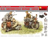 (MIN35284) - Miniart 1:35 - US Motorcycle Repair Crew (Spec Edt)
