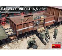 (MIN35296) - Miniart 1:35 - Railway Gondola 16.5-18t