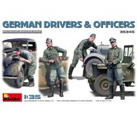 MINI ART 35345 1/35 Conductores Y Oficiales Alemanes