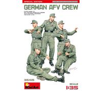 German Afv Crew. Especial Edición 1 :3 5 Plástico Modelo Kit Miniart