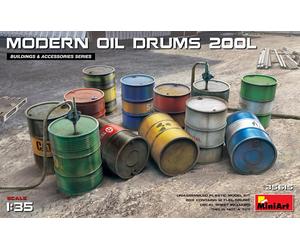 (MIN35615) - Miniart 1:35 - Modern Oil Drums (200l)