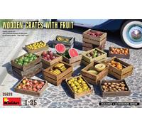 (MIN35628) - Miniart 1:35 - Wooden Crates with Fruit