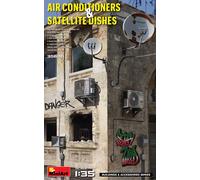 MiniArt MIN35638 1:35-Aire acondicionado y antena parabólica, sin pintar