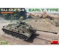 MiniArt 37035 1:35 SU-122-54 - Reproducción Fiel al Original, modelismo, Kit de construcción de plástico, Manualidades, aficiones, Pegar, maqueta, Montaje, sin barnizar