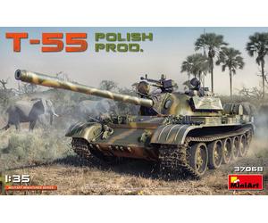 (MIN37068) - Miniart 1:35 - T-55 Polish Prod