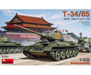 (MIN37091) - Miniart 1:35 - T34/85 Mod. 1945. Plant 112