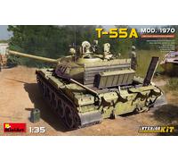 Maqueta Tanque T-55a Mod. 1970 Interior Kit MiniArt 37094 1 :3 5 Para