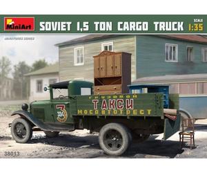 (MIN38013) - Miniart 1:35 - Soviet 1.5ton Cargo Truck