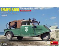 Mini Art 38059 1:35 1:35 Tempo E400 - Primer Plano de Chapa de Acero de 3 Ruedas