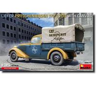 MiniArt 1:35 - Liefer Typ170V Pritschenwagen con lienzo