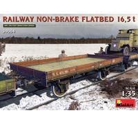 (MIN39004) - Miniart WWI 1:35 - Railway Non-Brake Flatbed 16.5t