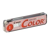 Mina de l piz mec nico Pilot Color Eno de 0,7 mm, color rojo, 10 minas (HRF7C-20-R)