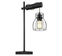 Globo Lighting Mina lámpara de sobremesa 1x40 W negro 15326TN