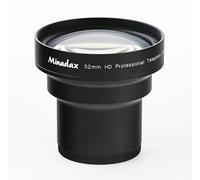 Minadax 1.7 X Tele Snoot para Canon HV10, HR10, HF10, HF11, HG20, HG21, DC40, DC50, HF100, Legria HF20, Legria HF21, Legria HF200, Legria HF M31, Legria HF M32, Legria HF M36